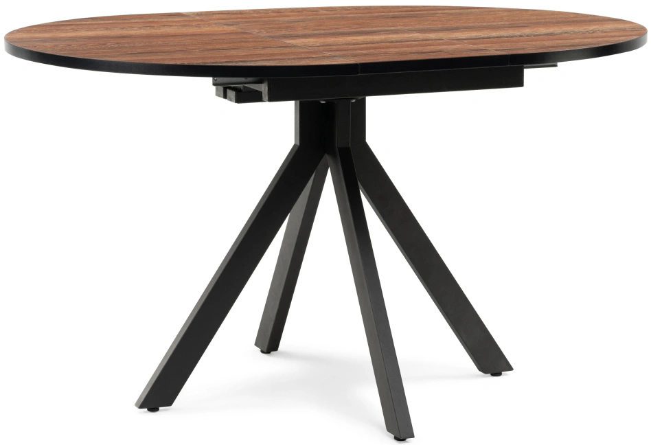 Кухонный стол Бетина 100(130), дерево / черный