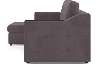 Диван угловой Невада, модель 020, комплектация 2, Omega 24 (коричневый)