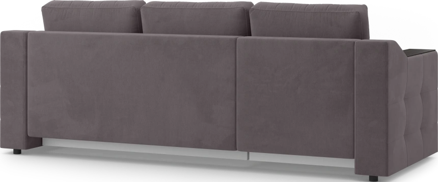 Диван угловой Невада, модель 020, комплектация 2, Omega 24 (коричневый)