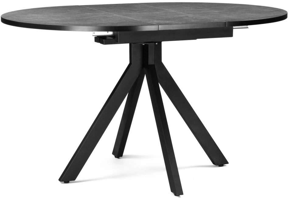 Кухонный стол Бетина 100(130), черный