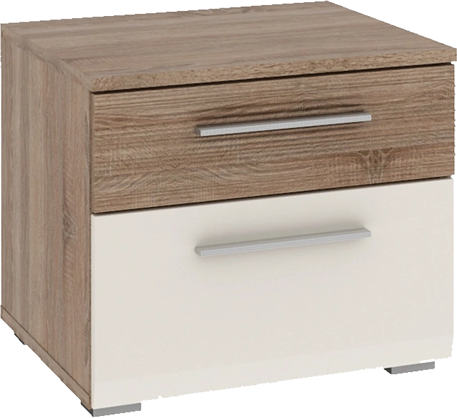 Тумба прикроватная Филадельфия, СТЛ.263.11, Дуб сонома трюфель / Латте