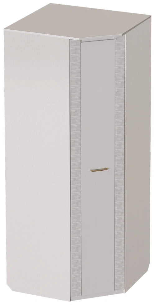 Шкаф угловой Элана, 90x90x218.5, распашной для одежды, персидский жемчуг