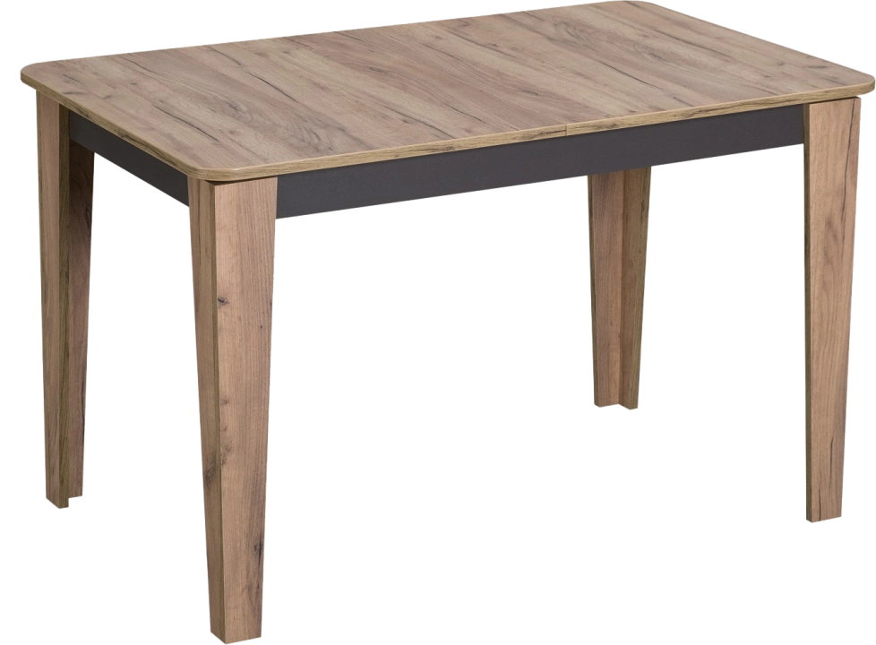 Кухонный стол раздвижной Edwin, Дуб Вотан-Вольфрам, Дуб Вотан