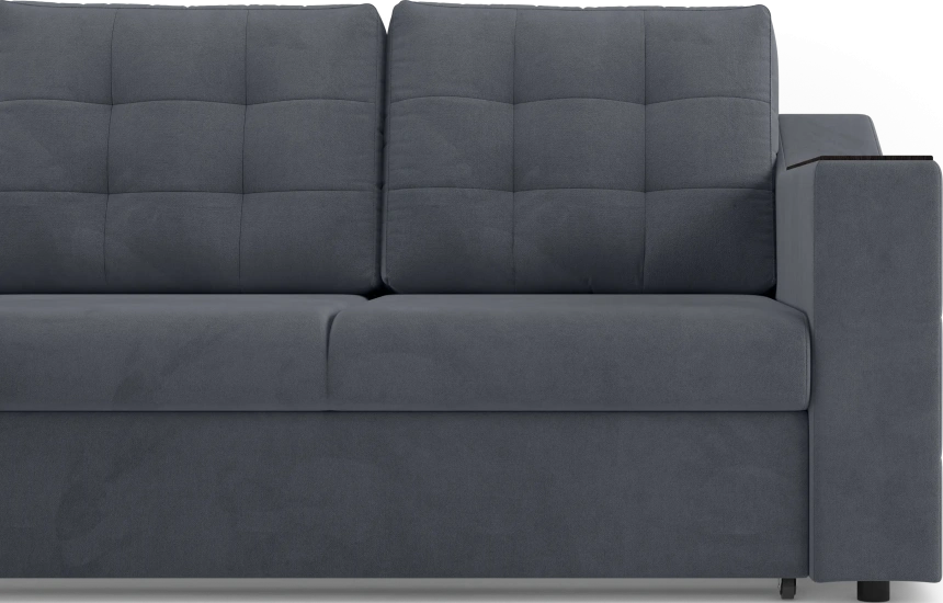Диван угловой Невада, модель 020, комплектация 2, Omega 32 (темно-серый)