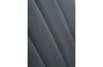 Полубарный стул Joan, темно-серый / хром