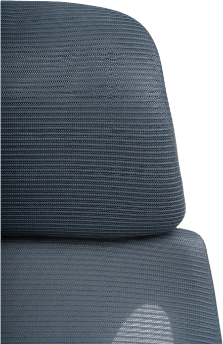 Офисное кресло Golem, с подголовником, dark gray / white