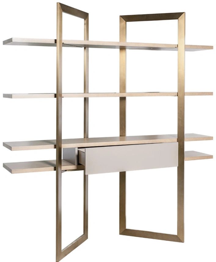 Стеллаж 58DB-21171STEL, открытый, светло-коричневый