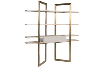 Стеллаж 58DB-21171STEL, открытый, светло-коричневый