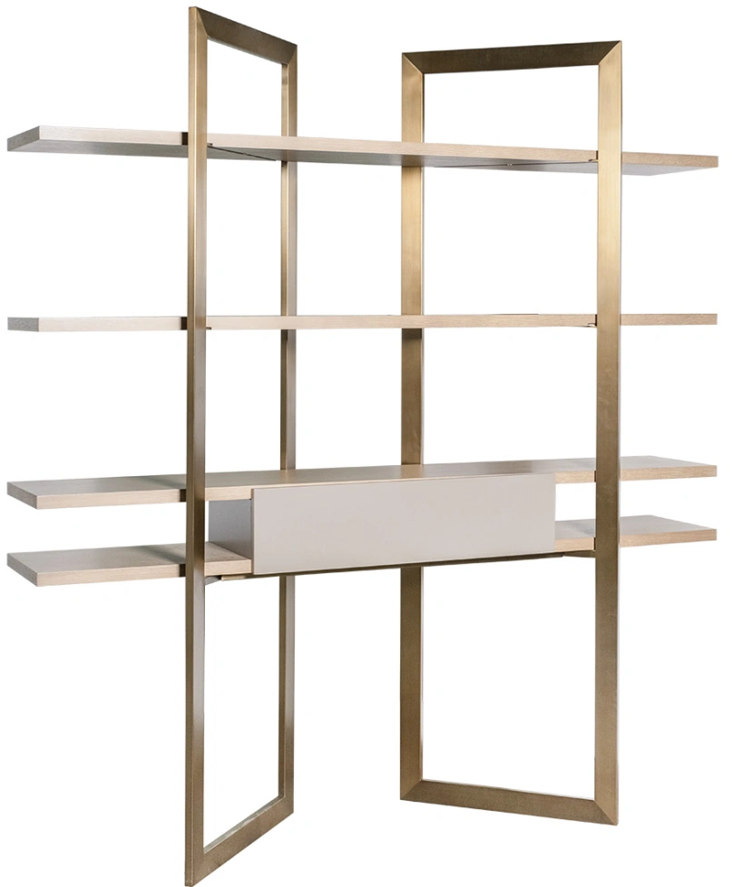 Стеллаж 58DB-21171STEL, открытый, светло-коричневый