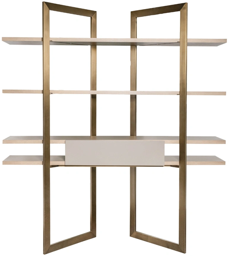 Стеллаж 58DB-21171STEL, открытый, светло-коричневый