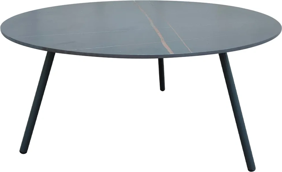 Стол кофейный уличный Embrace, d100*38, черный