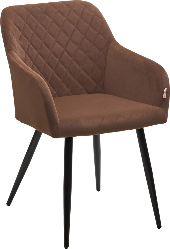 Стул Brandy, мягкий, 505-11 Кофе, велюр 
