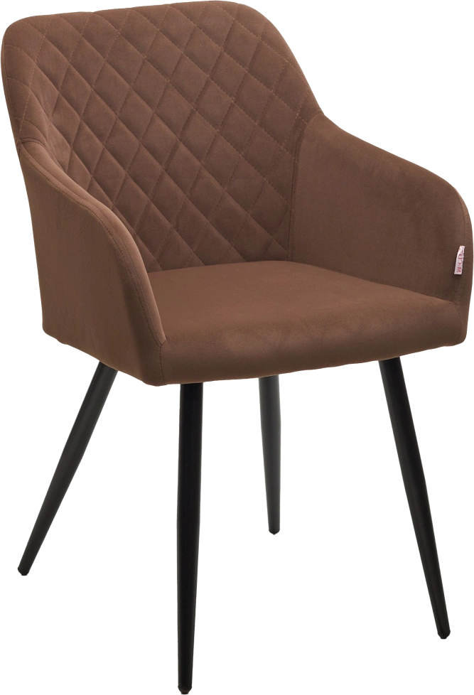 Стул Brandy, мягкий, 505-11 Кофе, велюр 