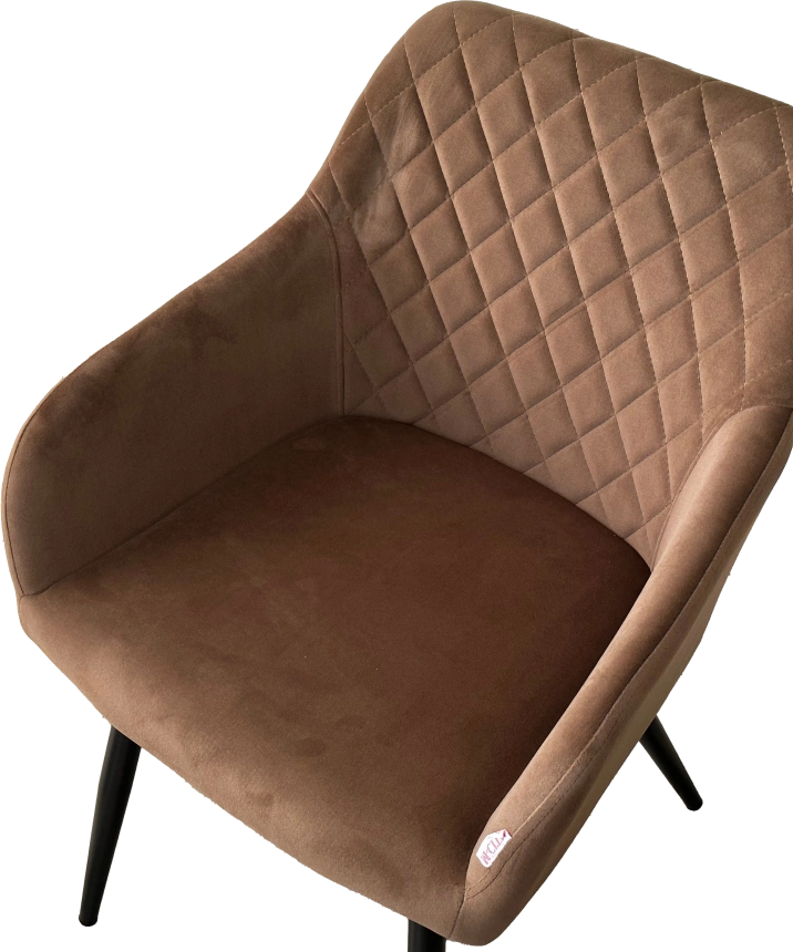 Стул Brandy, мягкий, 505-11 Кофе, велюр 