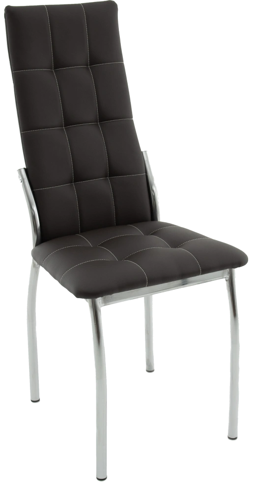 Стул Чинзано, мягкий, батлер 06, эккожа, каркас хром