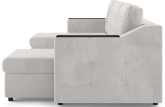 Диван П-образный Невада, модель 020, комплектация 4, Omega 01 (бежевый)