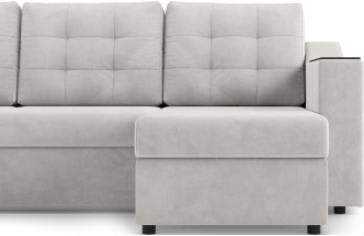 Диван П-образный Невада, модель 020, комплектация 4, Omega 01 (бежевый)