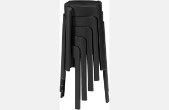 Табурет Bovel, black